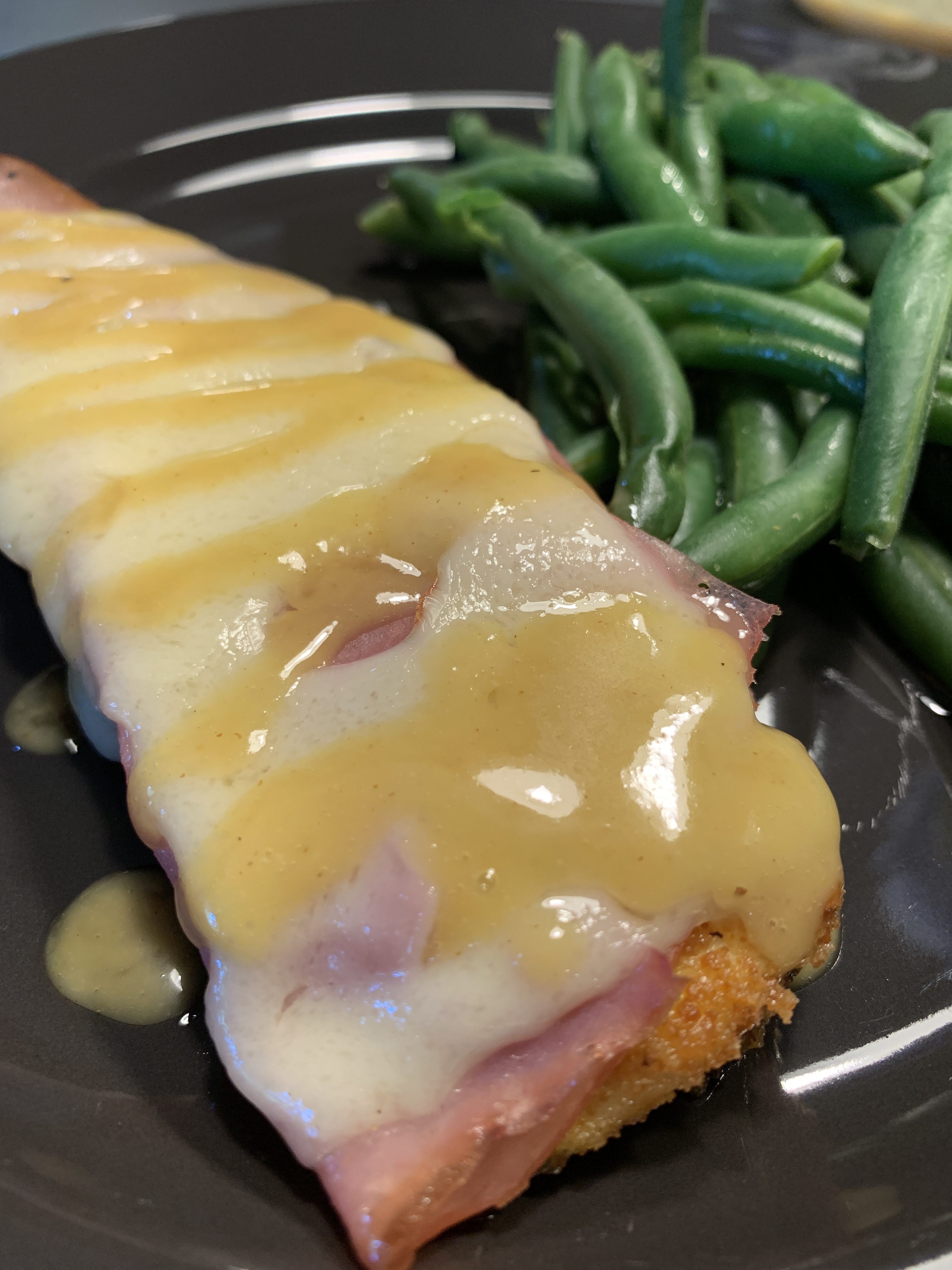 Keto Breaded Chicken Cordon Bleu