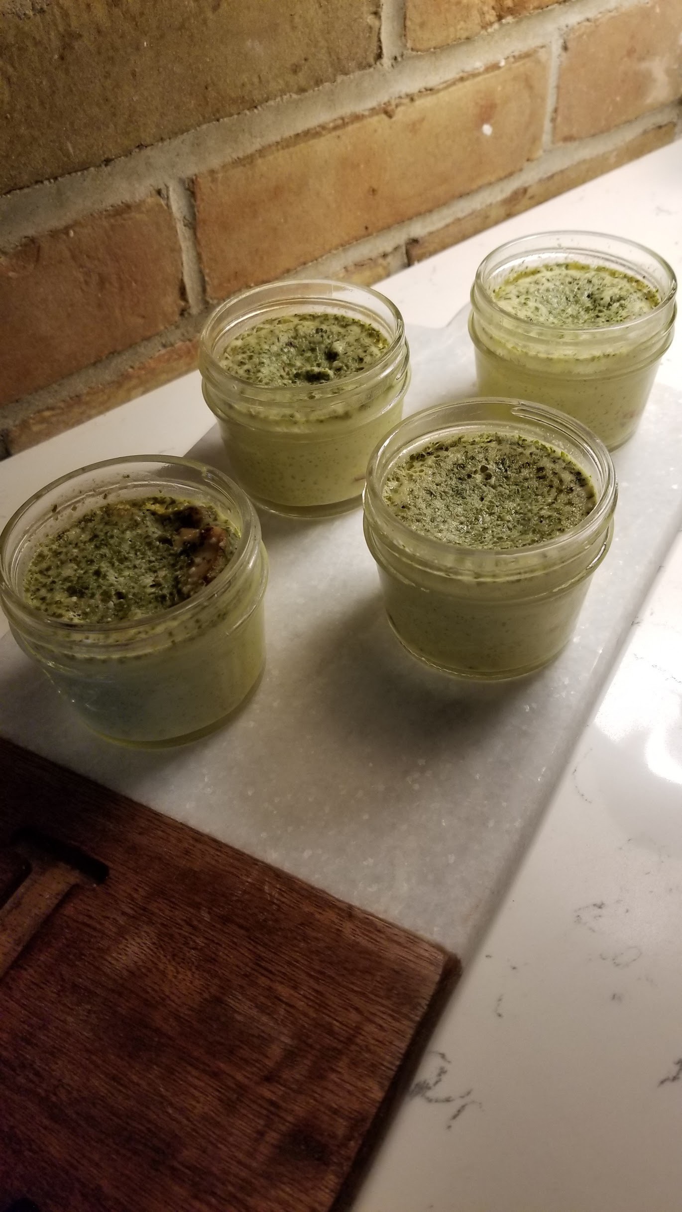 Pesto and Bacon Sous Vide Egg Bites