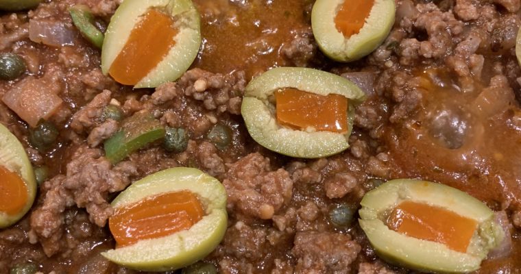 Keto Cuban Picadillo