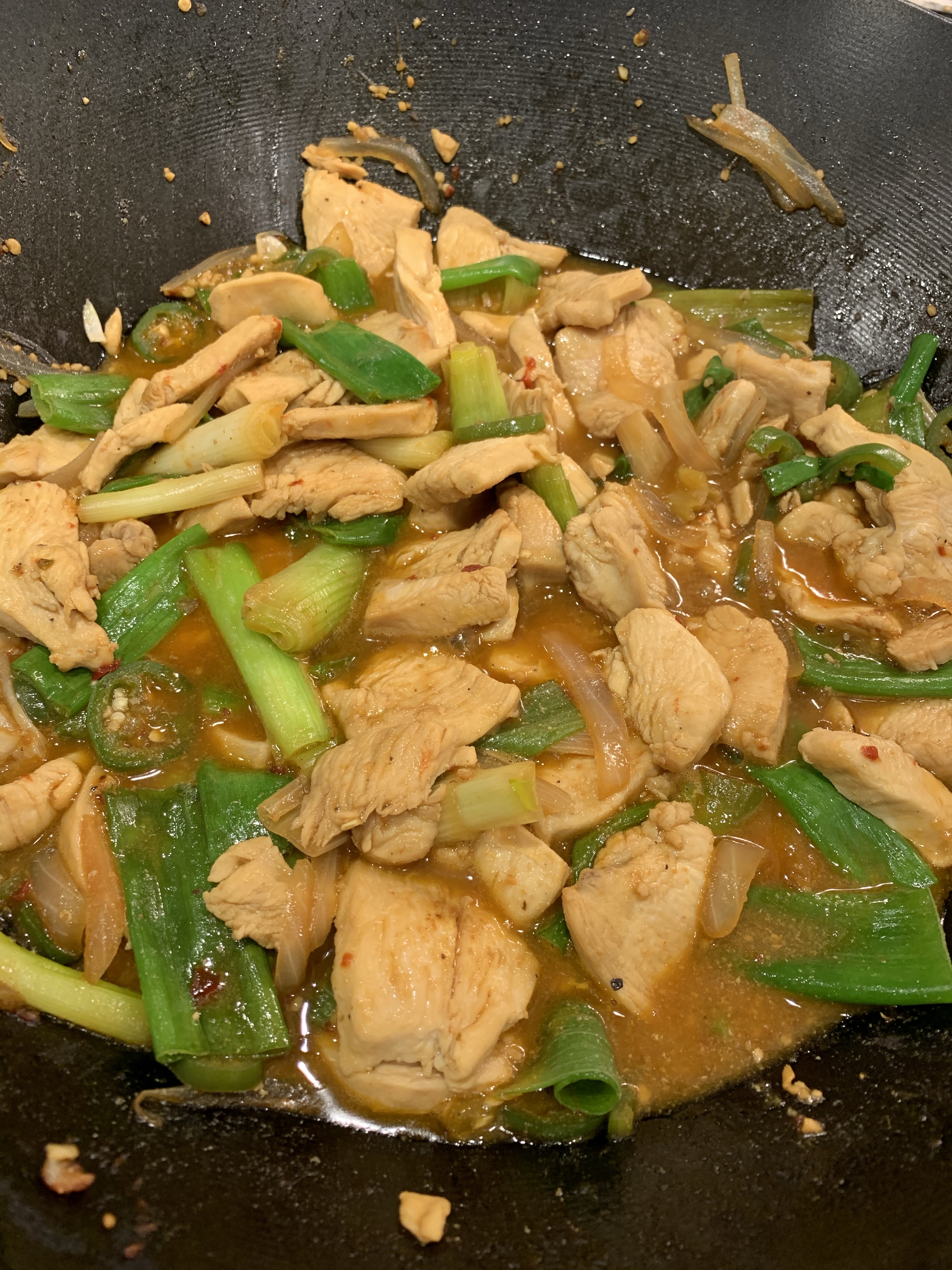 Low-Carb Szechuan Chicken