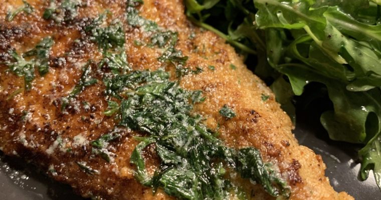 Deconstructed Chicken Kiev