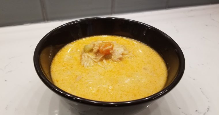 Instant Pot Buffalo Chicken Soup