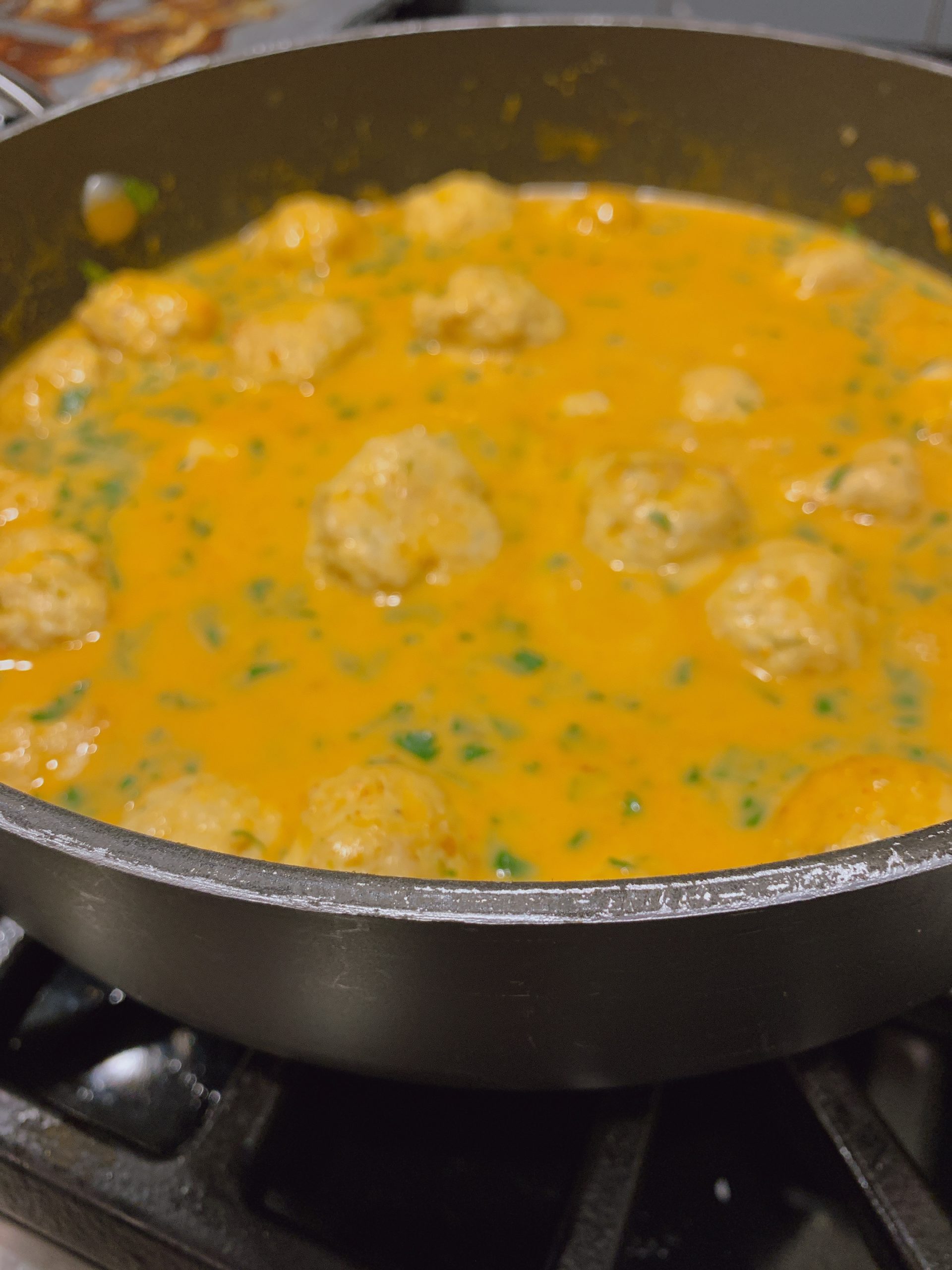 Thai Curry Chicken Meatballs